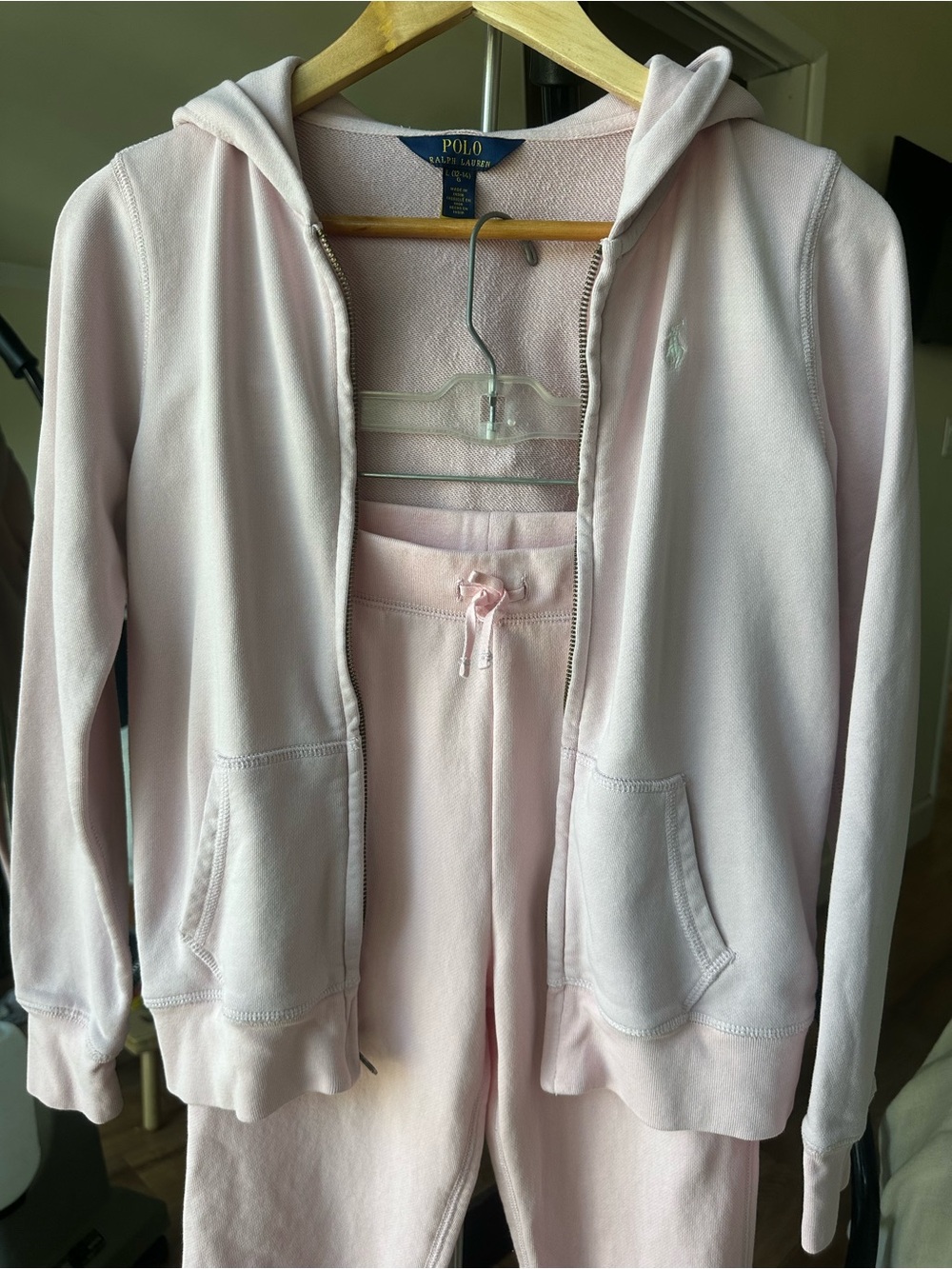 Polo by Ralph Lauren Pink Crewneck Sweatshirt